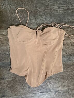 Olivaceous L corset